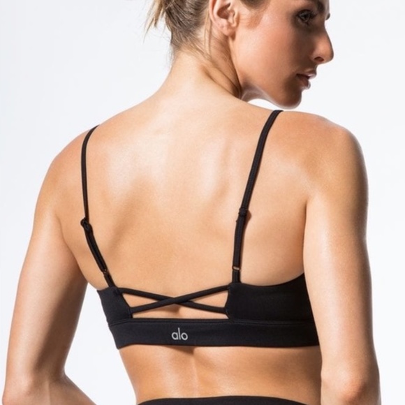 Alo Yoga Interlace Bra NWT - Picture 2 of 2